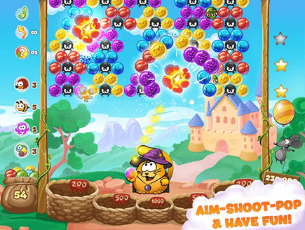 Game screenshot: Bubble Cat Adventures