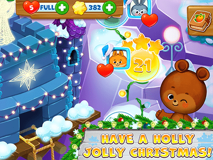 Game screenshot: Christmas Dreams