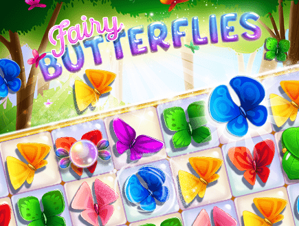 Game screenshot: Fairy Butterflies
